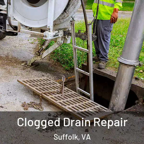  Clogged Drain Repair Suffolk, VA